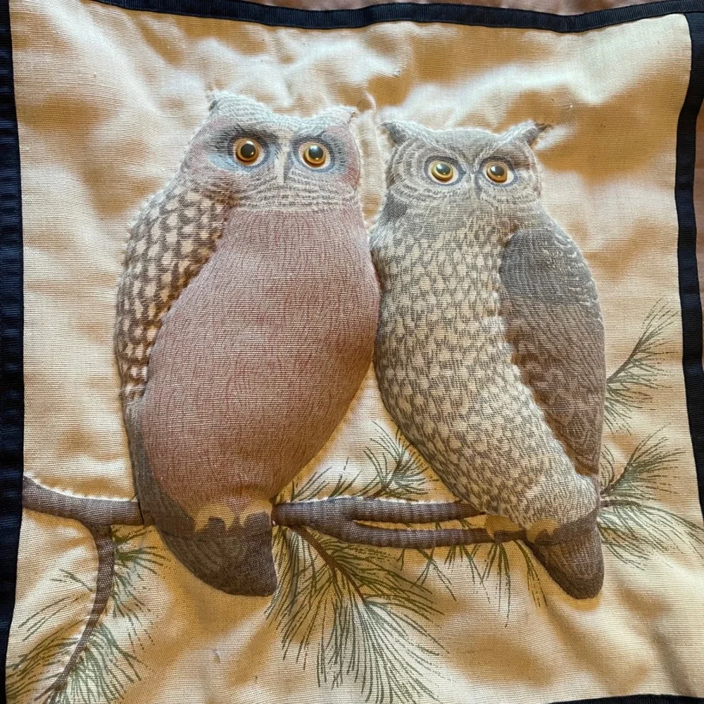 Handmade Puff Owl 20